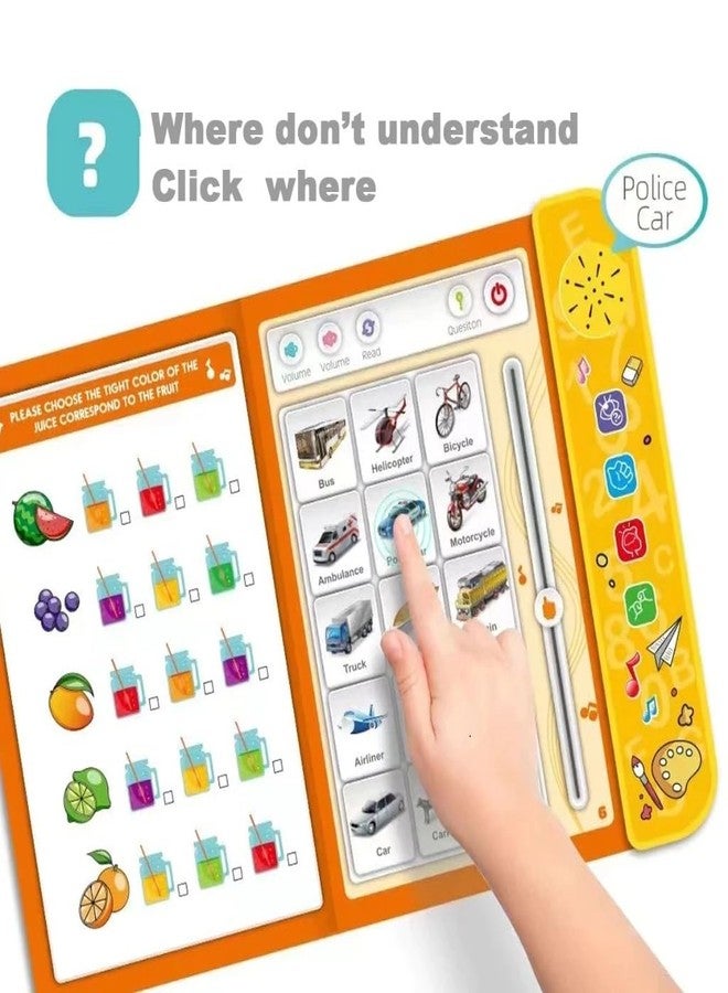 Bestie toys E-Book for Kids - Interactive Learning - Come on Children Let's Study - English Alphabets, Simple Numbers, Stories, Literature, Animals, Rhymes and Many More - Image 2